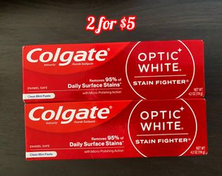 Colgate Optic White Clean Mint Toothpaste 