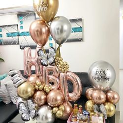 Balloons Bouquet - Happy Birthday 