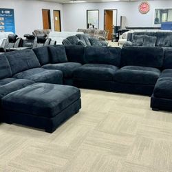 Oversized Fabric Livingroom Furniture Sectional Couches Sofa 