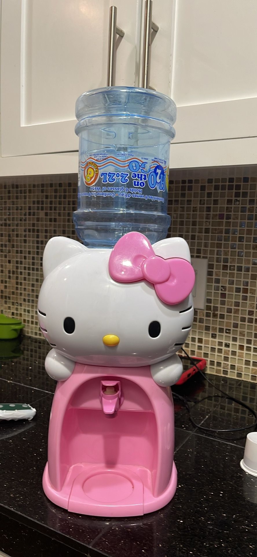 Hello Kitty And Water Bottle