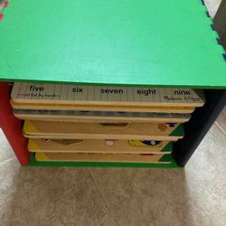 Wooden Puzzles With Storage