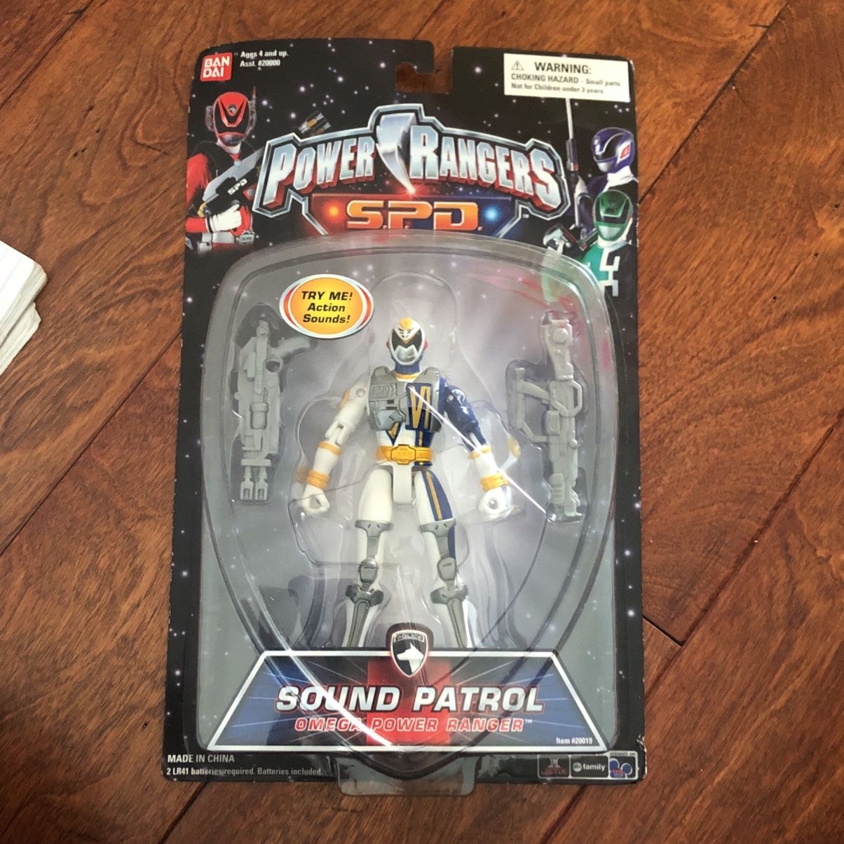 特撮 BANDAI Sound Patrol Omega Power Ranger Power Rangers SPD (2005) Bandai Sound Patrol Delta Omega