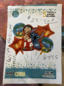 Lilo And Stitch Balloon Bouquet 