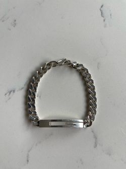 925 silver G U C C I curblink bracelet