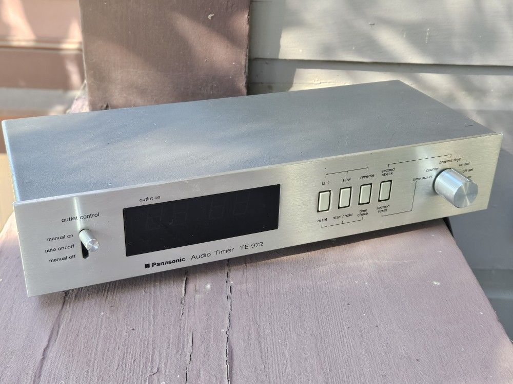 VINTAGE PANASONIC STEREO RECIEVER AMPLIFIER TIMER