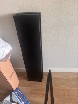 Black Ikea Shelves