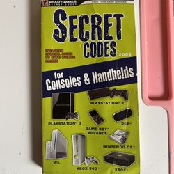 Secret Codes for Consoles & Handhelds