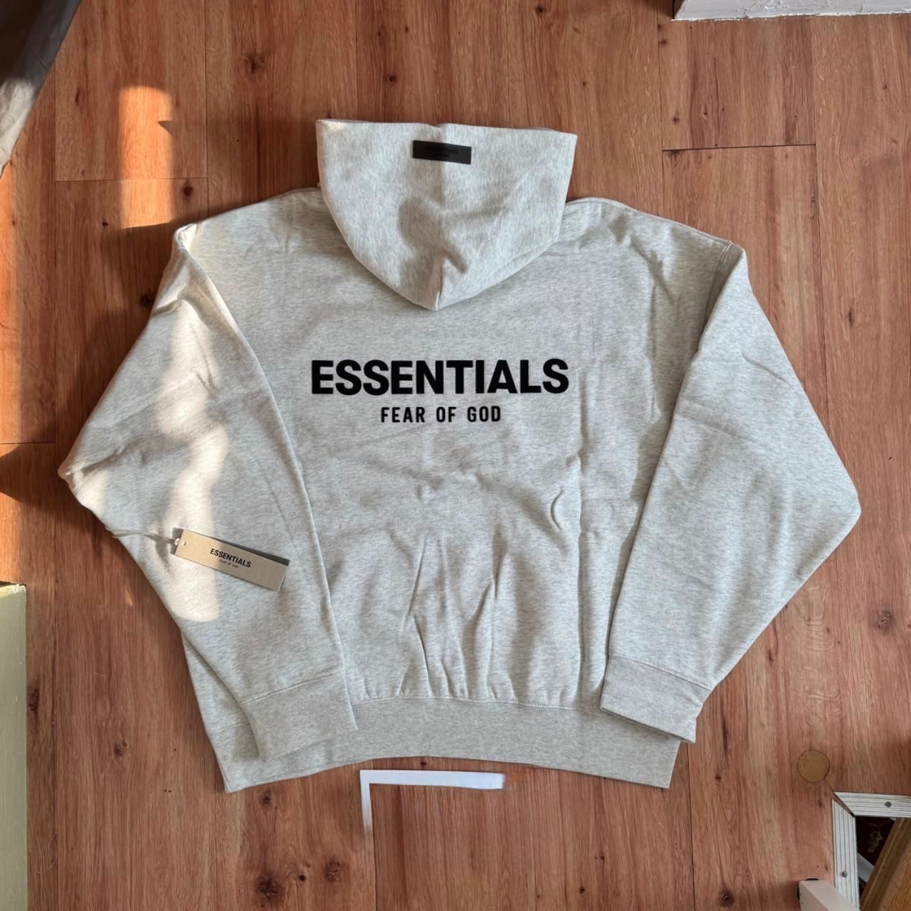 Fear of God Essentials Hoodie Light Oatmeal All Sizes Available Brand New
