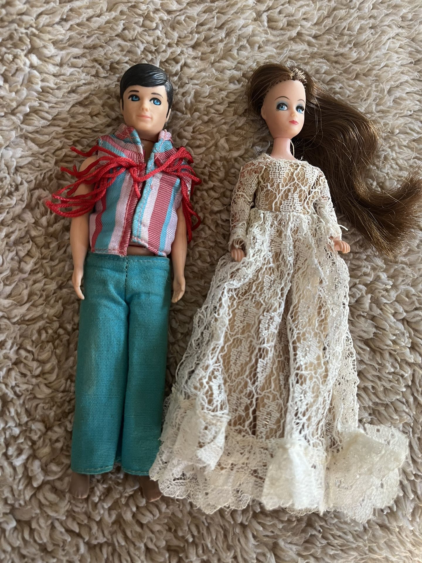 Vintage 1970 Topper Dawn Dolls
