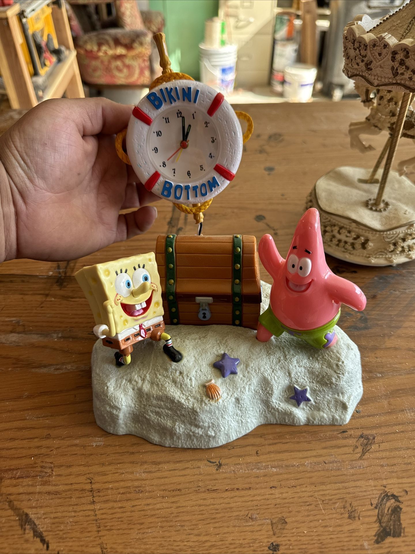 SpongeBob Bikini Bottom Talking Alarm Clock