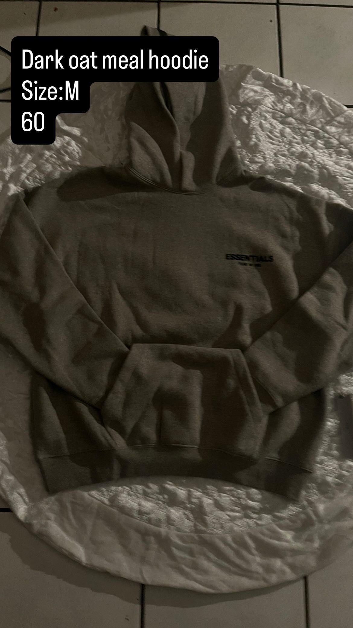 Essential Hoodie Size M
