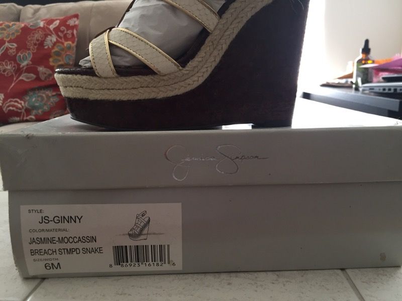 Black and gray wedge sandals JS-Ginny