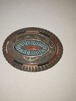 Handmade indian filth buckle