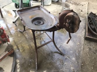 Metal forging tool turns like butter still works good