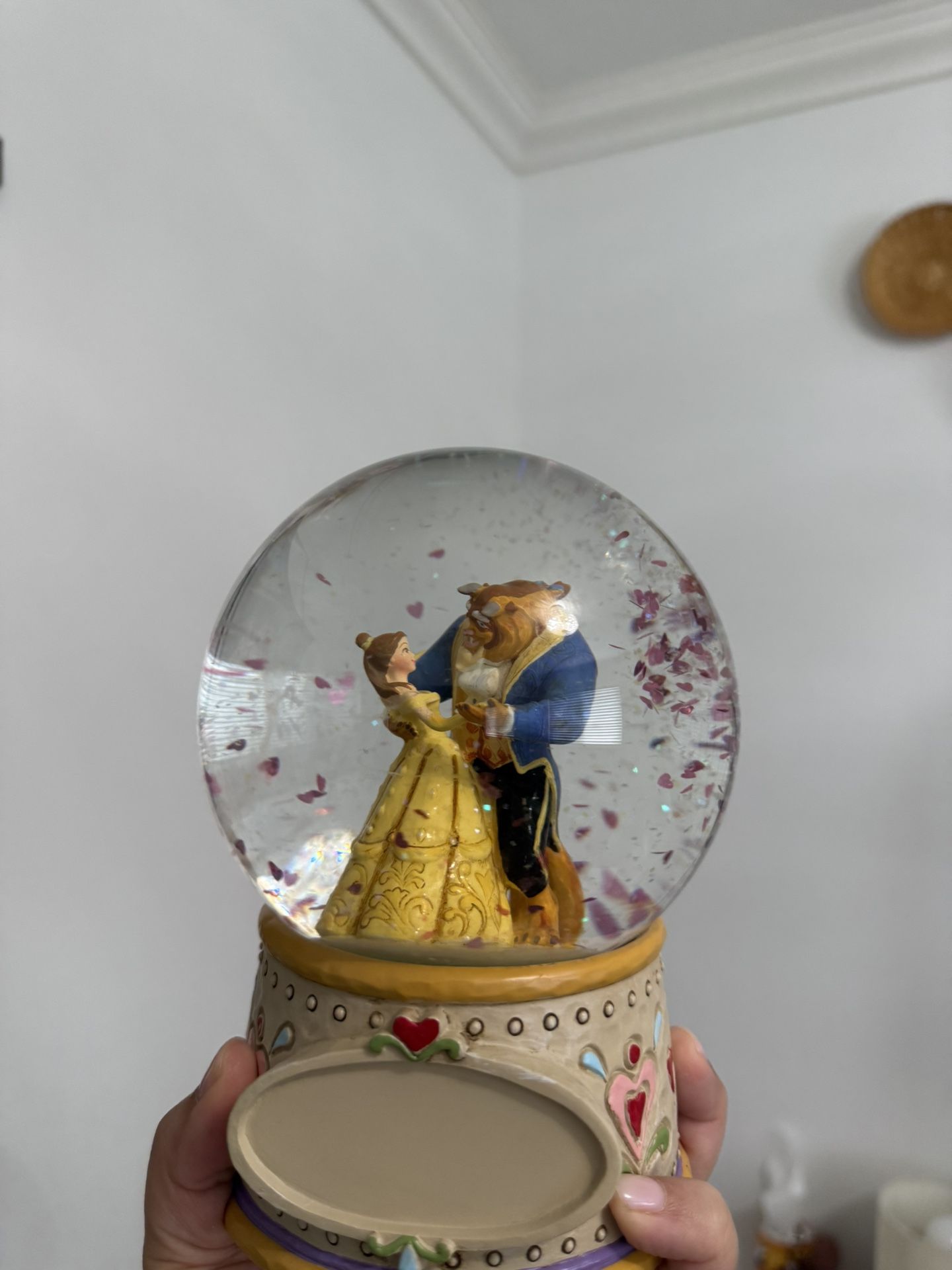 Disney Beauty and The Beast Snow Globe