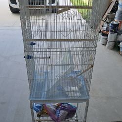 Bird Cage And Accessories 