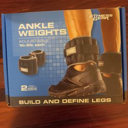 Ankle Weights Fitness Gear New In Box