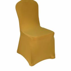 12pc Gold Chair Covers