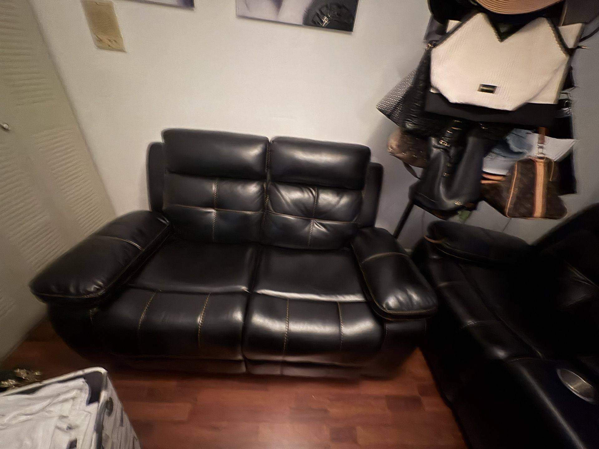 Leather Couch Set