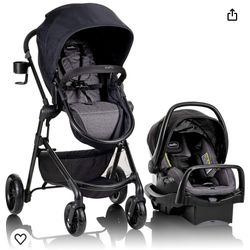 Evenflo Pivot Stroller : Four parts 