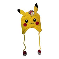 Pokeman Nintendo Pikachu Laplander Beanie Hat Bioworld Loot Crate