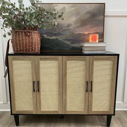 NEW RATTAN SIDEBOARD/TV STAND 