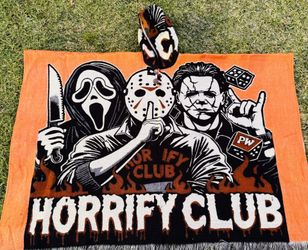 Horror Movie Poncho, Unisex 