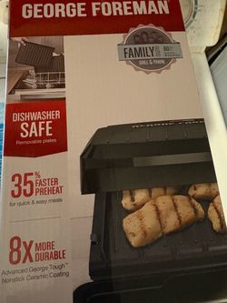 George Foreman Family Size Grill & Panini