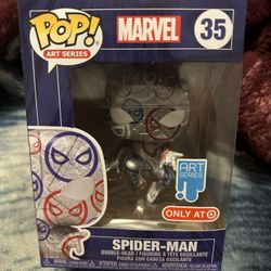 Spider Man Funko Pop Art Series 