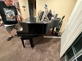 Baby grand piano