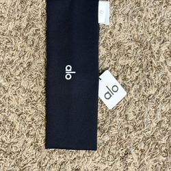 Alo Black Headband New