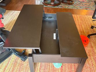 IKEA lift top coffee table