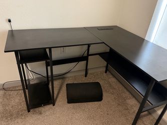 🖥️ Home Office / Gaming Desk Setup | Desk + Chair + Foot Rest