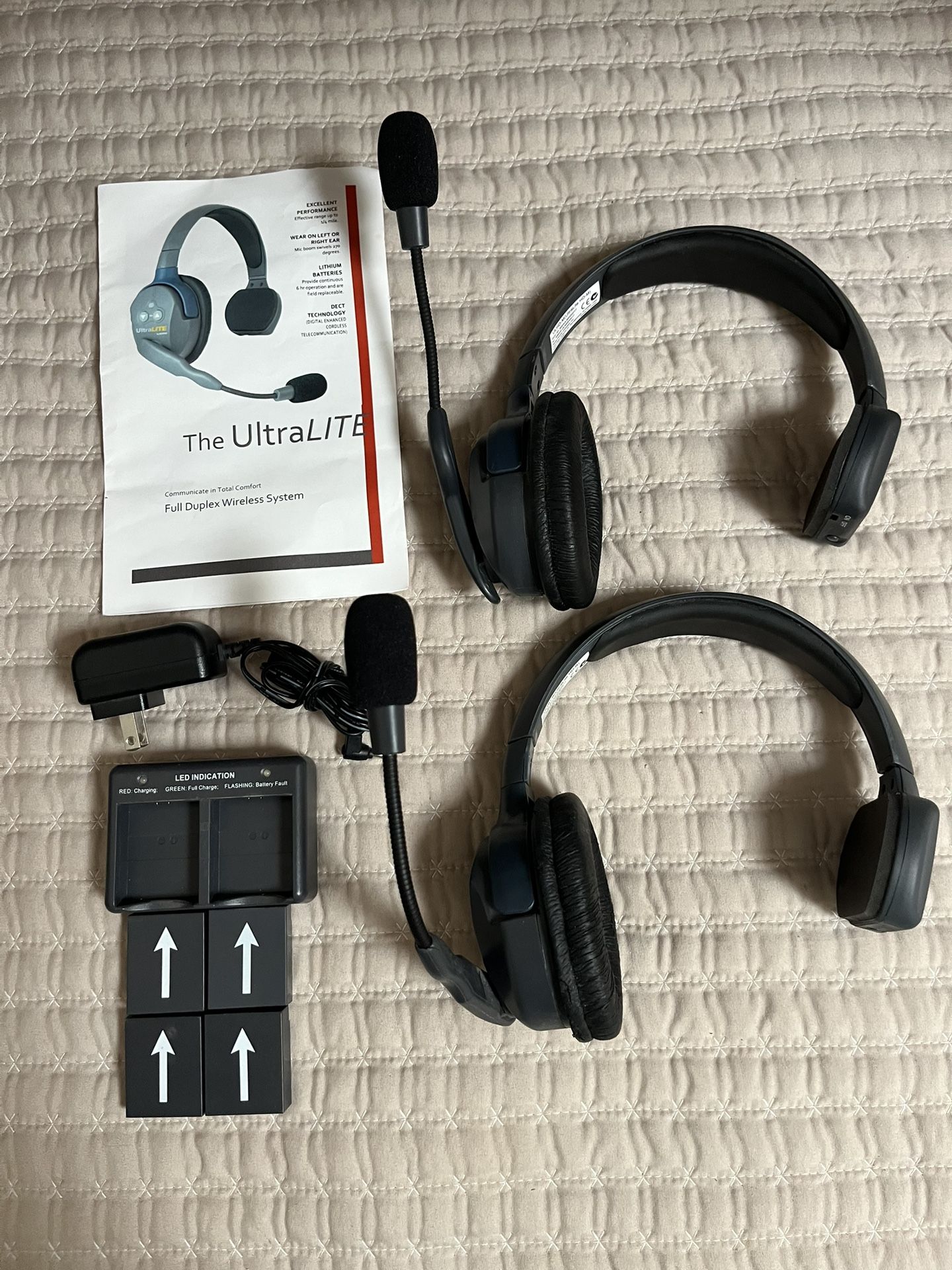 Ear Tec  Full Headset Wireless System 