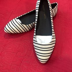 New Striped Dressy Flats