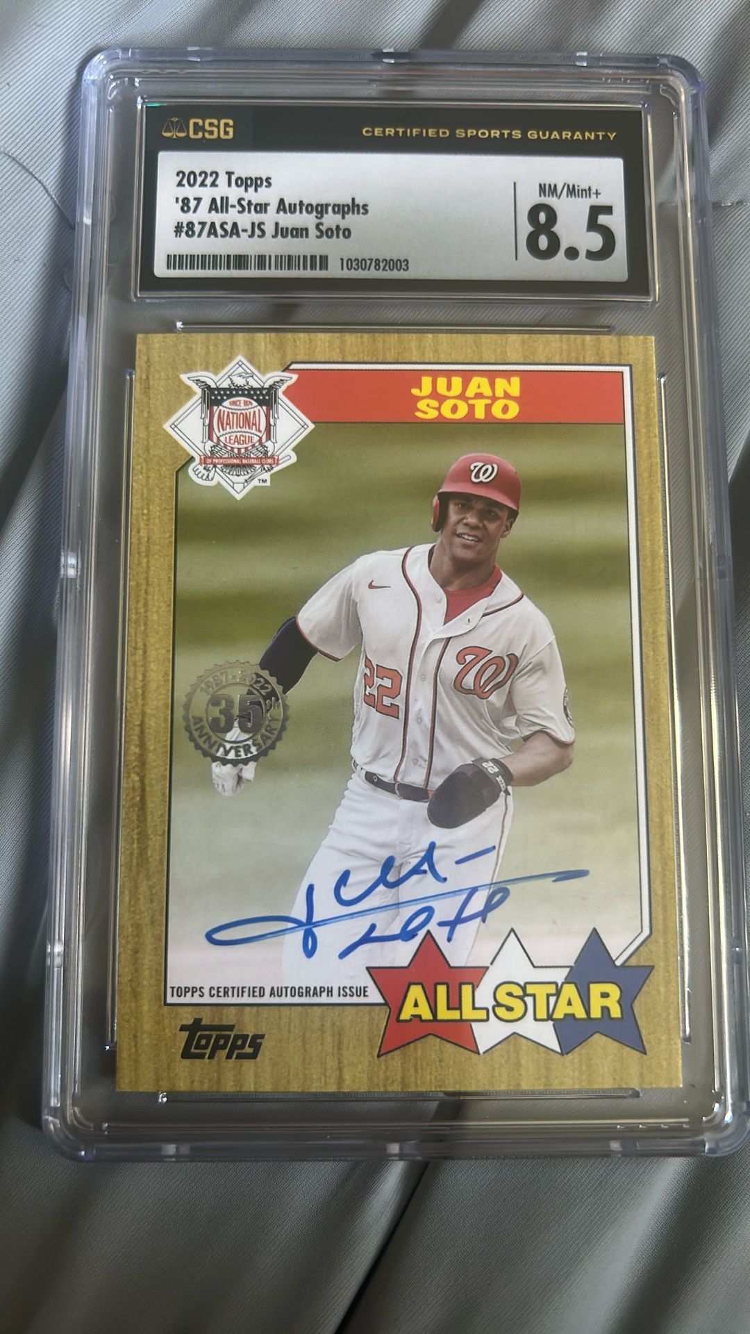 Juan Soto #87ASA-JS
