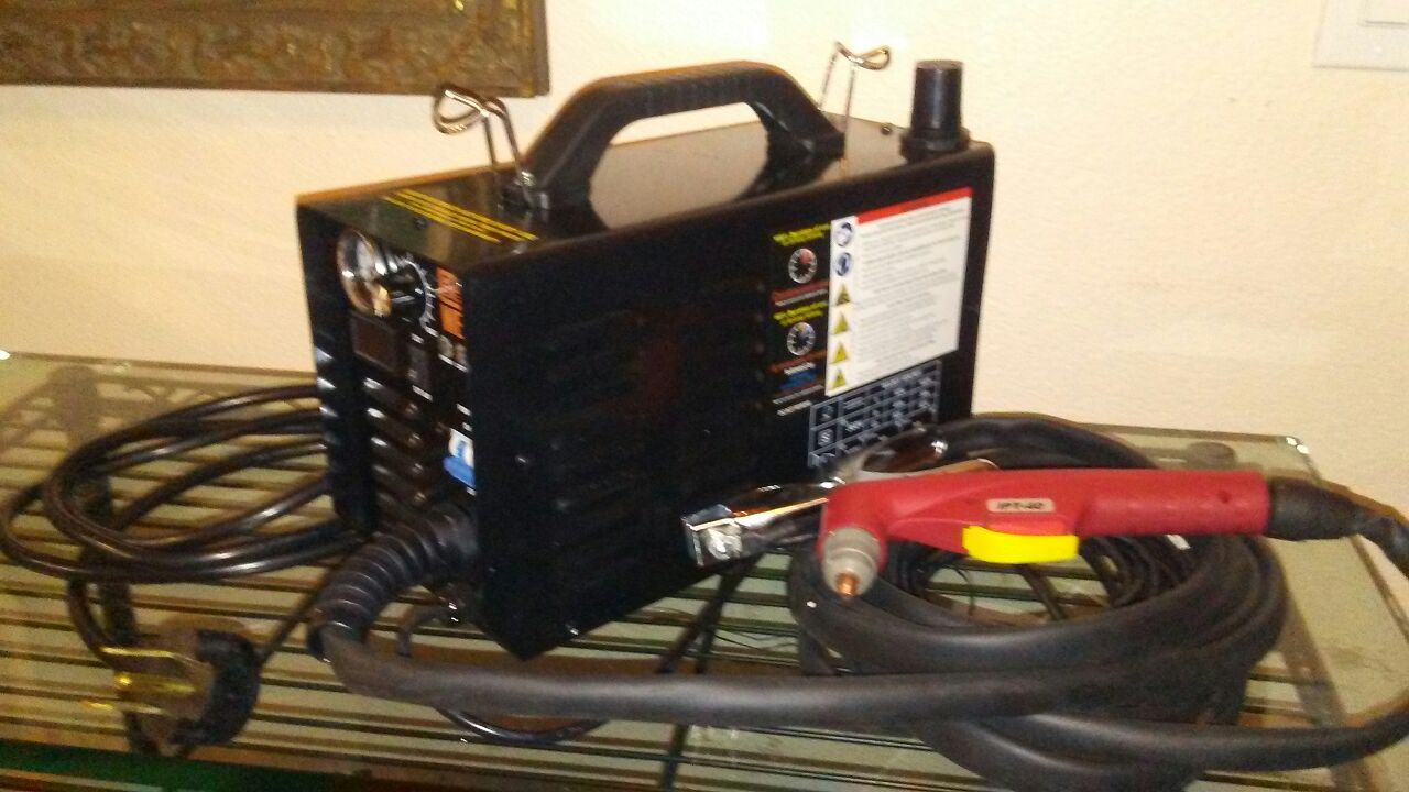 Chicago Electric welding 240 volt inverter plasma cutter with digital display 40 amp 240 volt