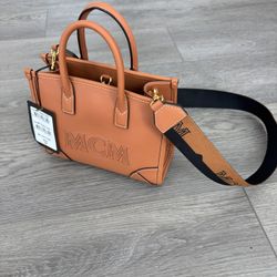 Mini McM Tote Bag