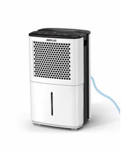 38 pt. 2000 sq. ft. Portable Dehumidifier in White with Auto Defrost, Anionic Air Mode, Variable Speeds, Low Noise