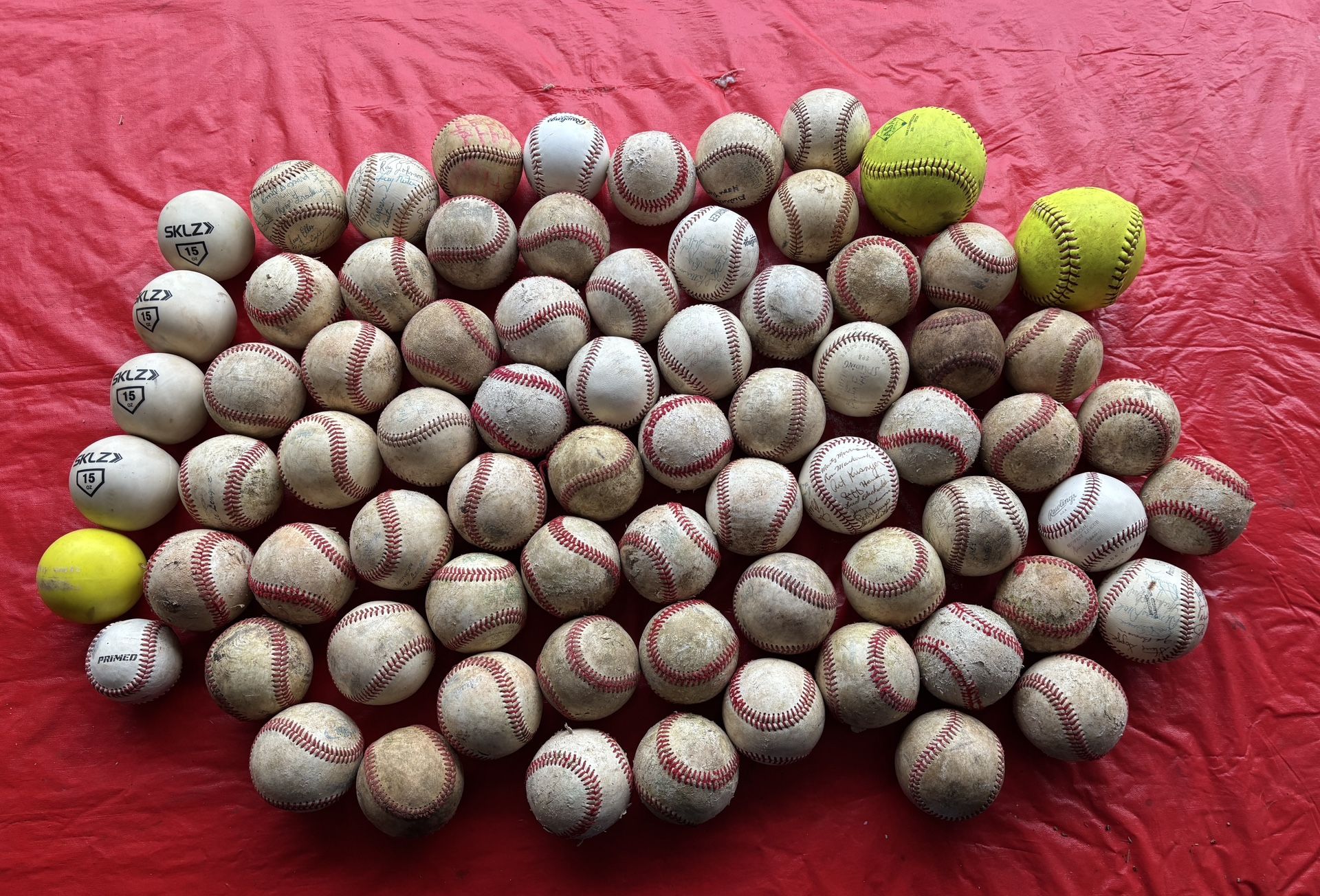 Batting Practice Baseballs 