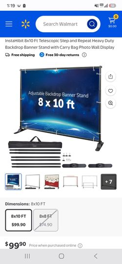 Banner back drop