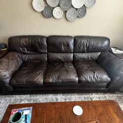 Leather Furniture Set