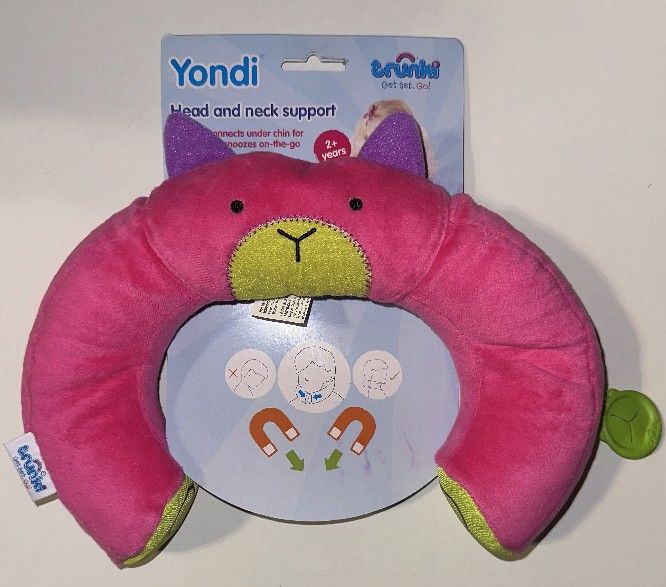 Yondi Pink - Betsy Travel Pillow NWT