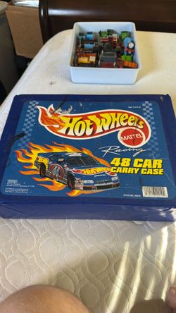 Diecast Car Lot (40+) — Hot Wheels & Other Brands + Storage Case