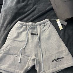 Grey Essential shorts