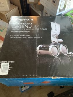 Pentair LX5000G Kreepy Krauly Legend II Pressure Pool Cleaner, Grey/White