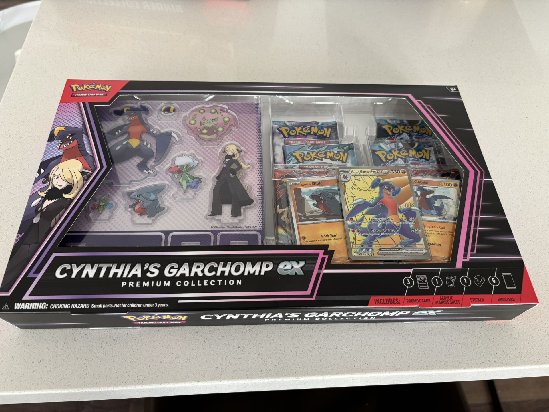 Pokémon Trading Card Game: Cynthia's Garchomp Ex Premium Collection