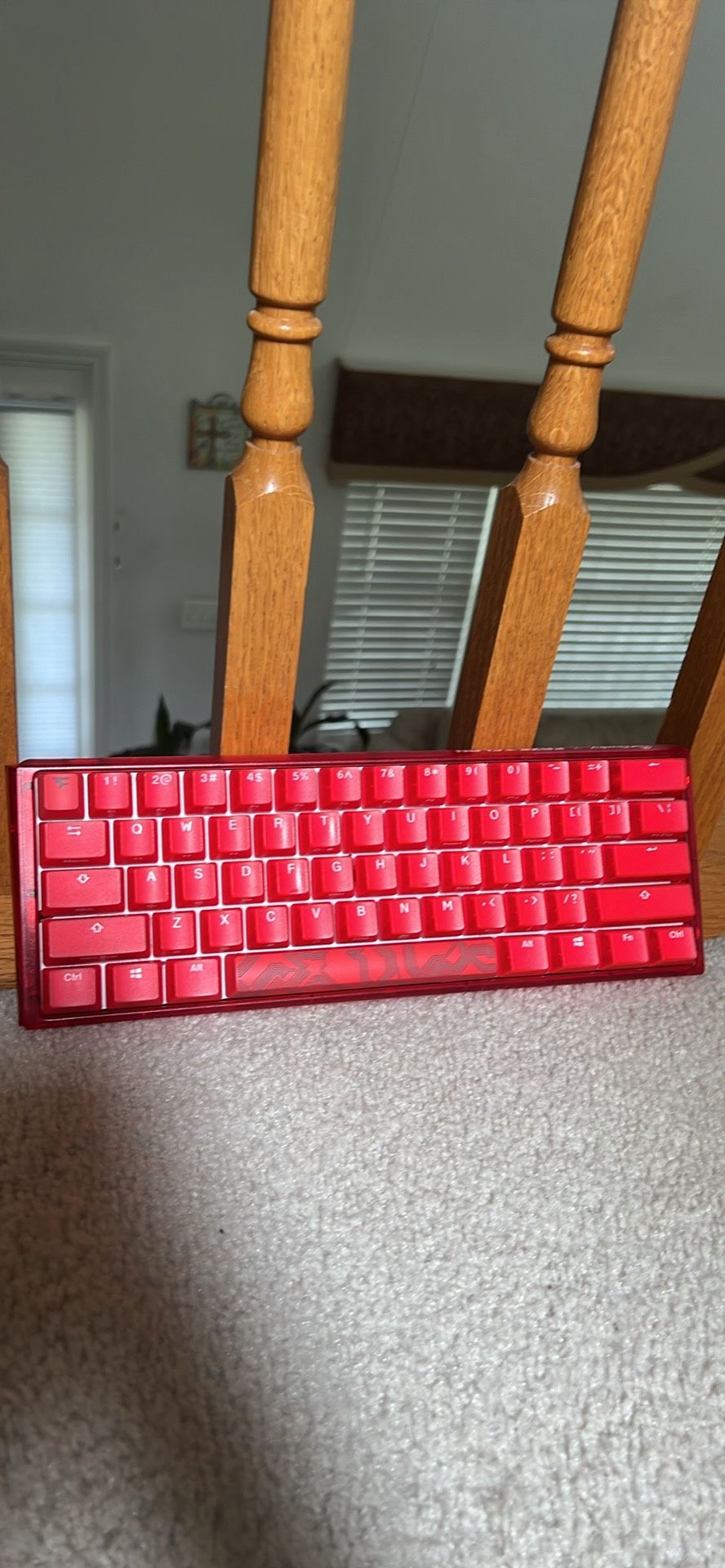 Faze clan X Ducky One 3 Mini 60% Keyboard- Limited Edition #476/750 Red Switches