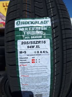 Rockblade Multifresh Touring All Season Tire 205/55/16