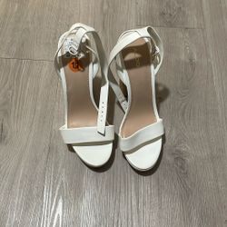 Aldo White Wedge Heels 
